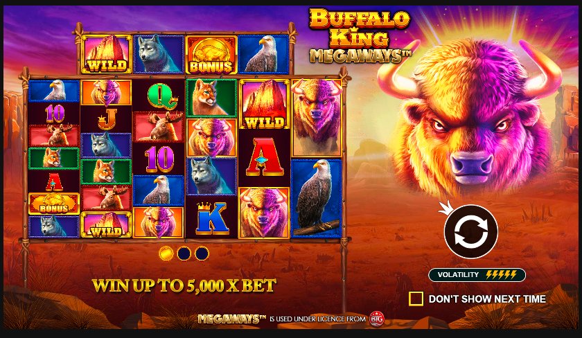 Mengulas Game Judi Online Slot Buffalo King Megaways