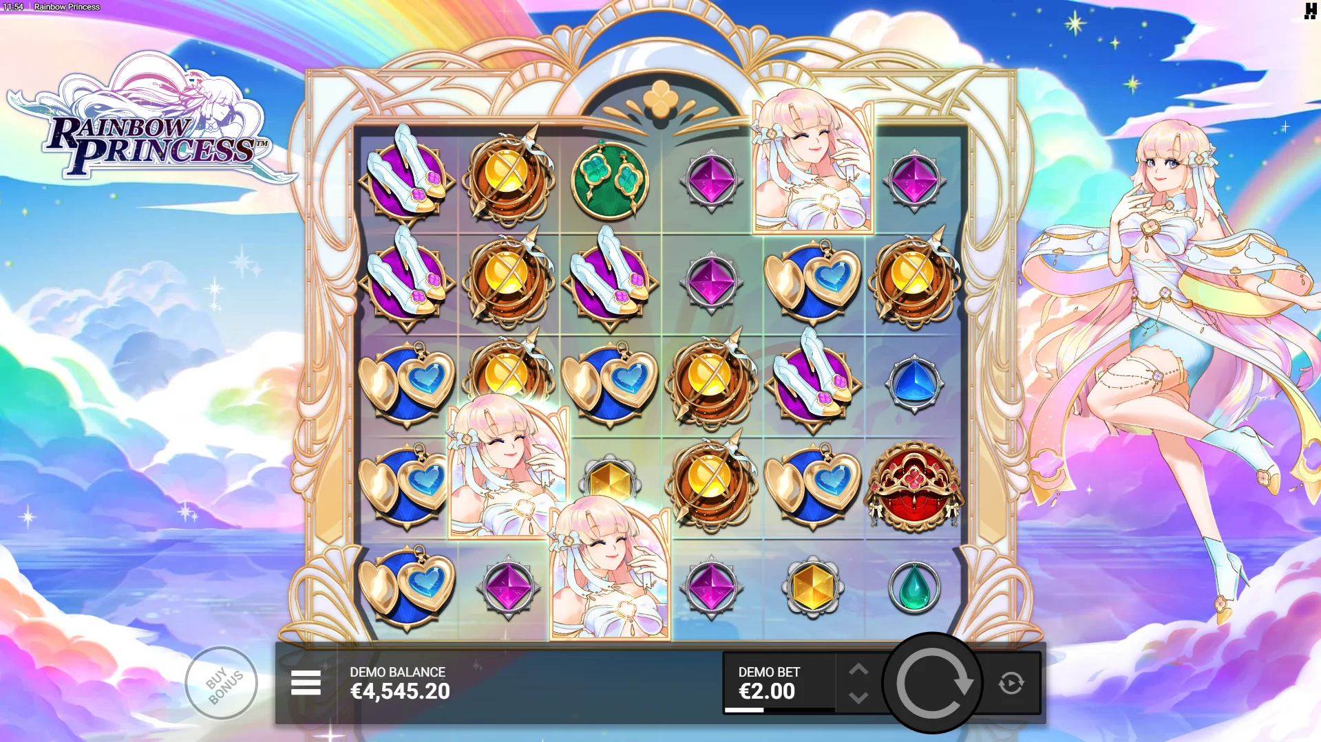 Rainbow Princess: Slot Online Fantasi Fitur Menarik