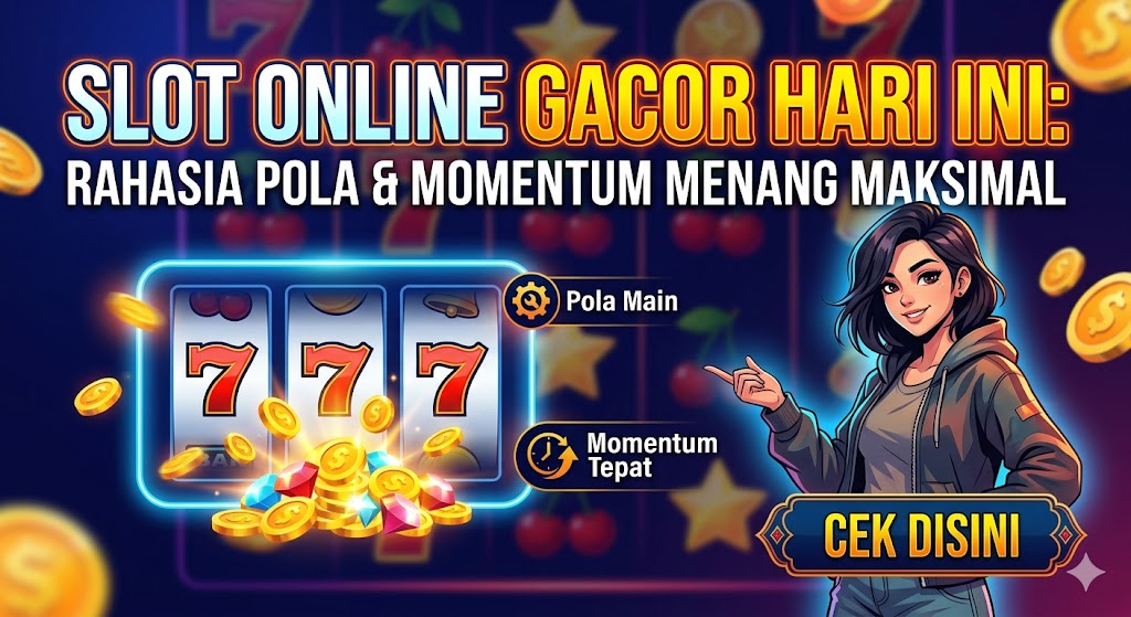 Slot Online Gacor Hari Ini: Rahasia Pola & Momentum Menang Maksimal